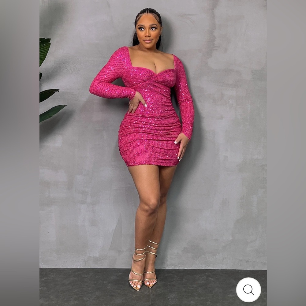 Valentines Sequin Dress